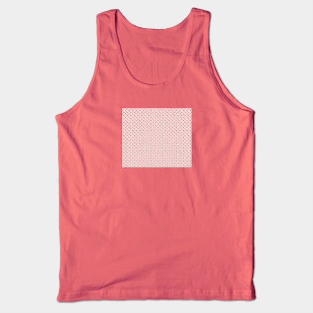 Diamonds - Living Coral Tank Top by NolkDesign